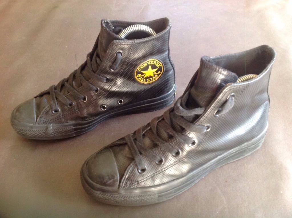 Converse clearance cuir jaune