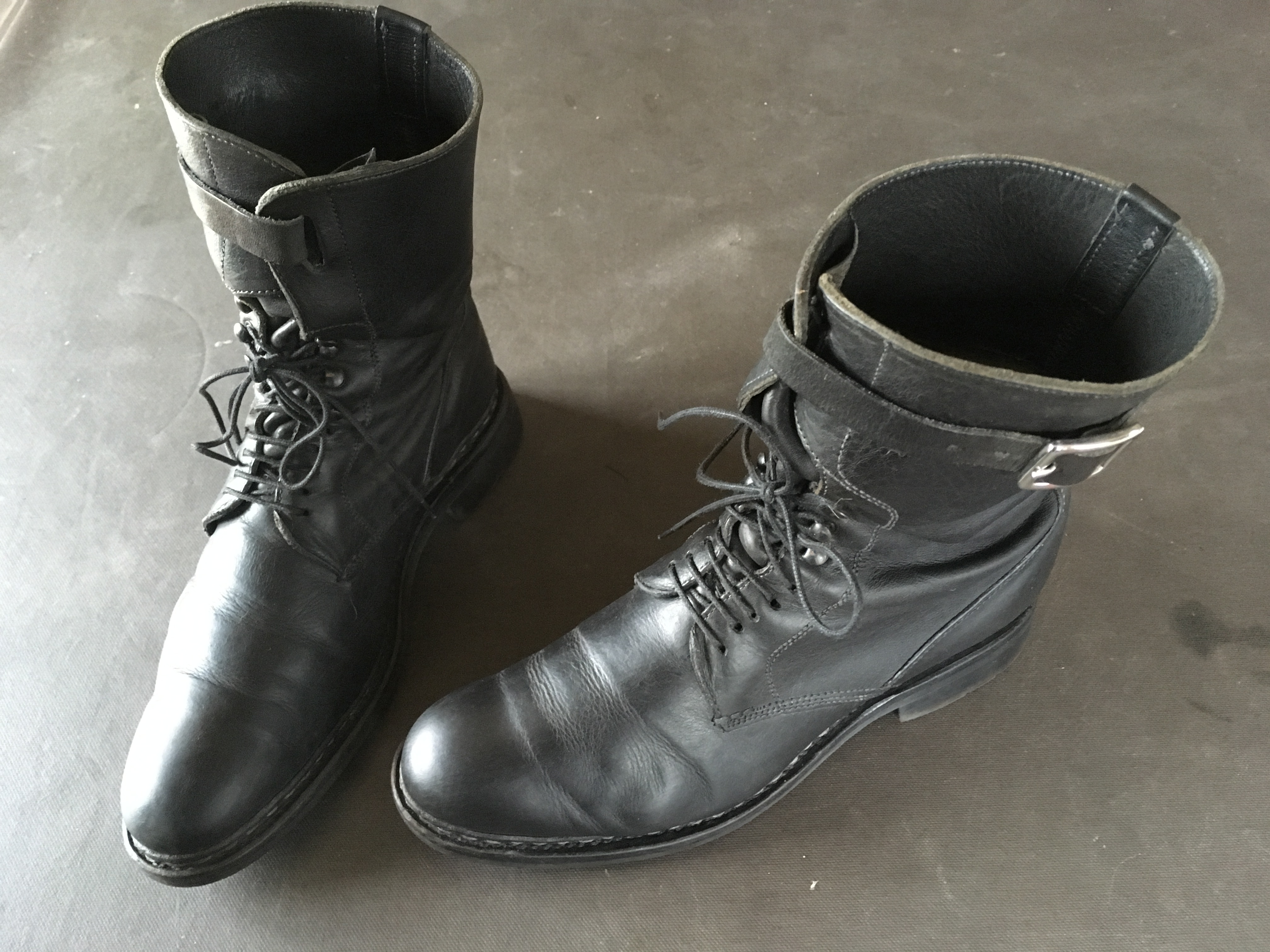 sandales en cuir