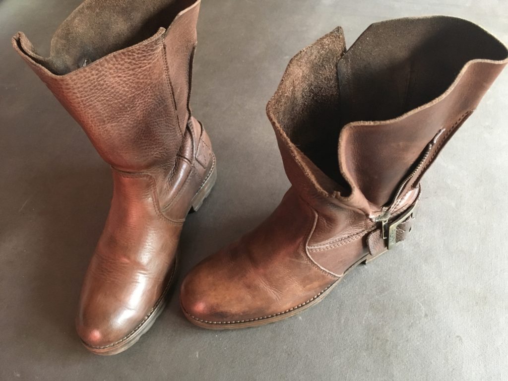 bottines palladium femme marron
